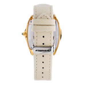 Zegarek CHRONOTECH CT7814M-04S. Kwarcowy, Kolor żółty. Kobieta.