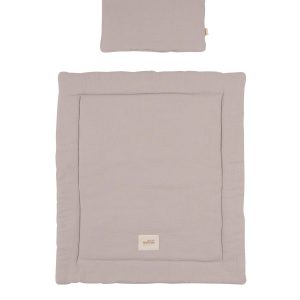 MALOMI pościel muślinowa GREY