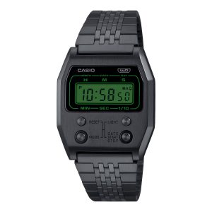 Zegarek CASIO A1100B-1EF. Kwarcowy, Kolor zielony. Kobieta.