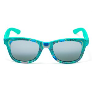 Okulary ITALIA INDEPENDENT 0090-PAV-000. Okulary przeciwsłoneczne, Kolor niebieski. Unisex.
