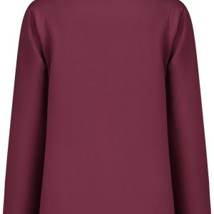 FREDDY DAMSKA BLUZA Z ROZPINANYM NA ZAMEK KOSZULKĘ W KOLORZE FRYZJERSKIM
