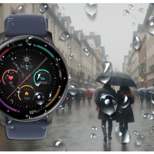 SMARTWATCH UNISEX GRAVITY GT1-1 PRO - ROZMOWY BLUETOOTH, DODATKOWY PASEK (sg027a)