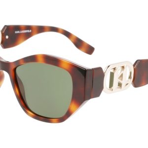 Okulary KARL LAGERFELD KL6086SH-240. Okulary przeciwsłoneczne, Kolor brązowy. Kobieta.