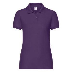 Koszulka Polo Damska 65-35 - Fioletowy
