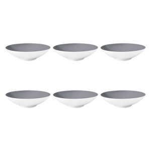 SELTMANN LIFE FASHION ELEGANT GREY Zestaw 6 talerzy do zupy 20 cm