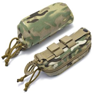 Taktyczne etui na okulary - MORO mocne z karabińczykiem ET-137A