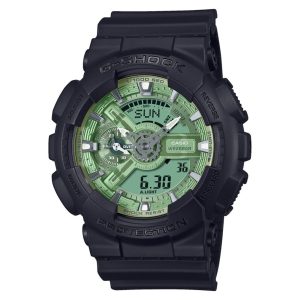 Zegarek CASIO GA110CD1A3ER. Kwarcowy, Kolor zielony. Mężczyzna.