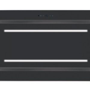 TOFLESZ ELIT OKAP SUFITOWY 120 CM CZARNY TURBINA ZEWNĘTRZNA 850m3/h Użyj kodu 23TOF05 i płać mniej