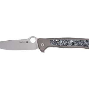 Spyderco SLYM TITANIUM M390 PLAIN C271TIP