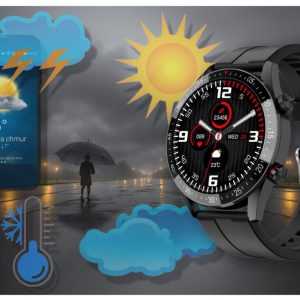 SMARTWATCH MĘSKI GRAVITY GT4-1 - WYKONYWANIE POŁĄCZEŃ, KROKOMIERZ (sg023a)