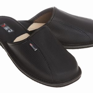 Pantofle męskie Wójciak, klin o wysokości 1,5 cm , lekkie i wygodne. Model 247