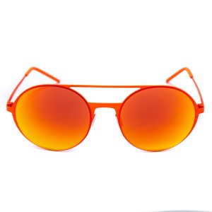Okulary ITALIA INDEPENDENT 0207-055-000. Okulary przeciwsłoneczne, Kolor pomarańczowy. Unisex.