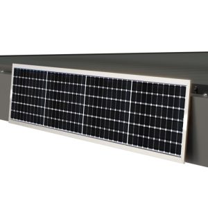 Oświetlenie solarne LED do pergoli 4x3 m, antracytowe