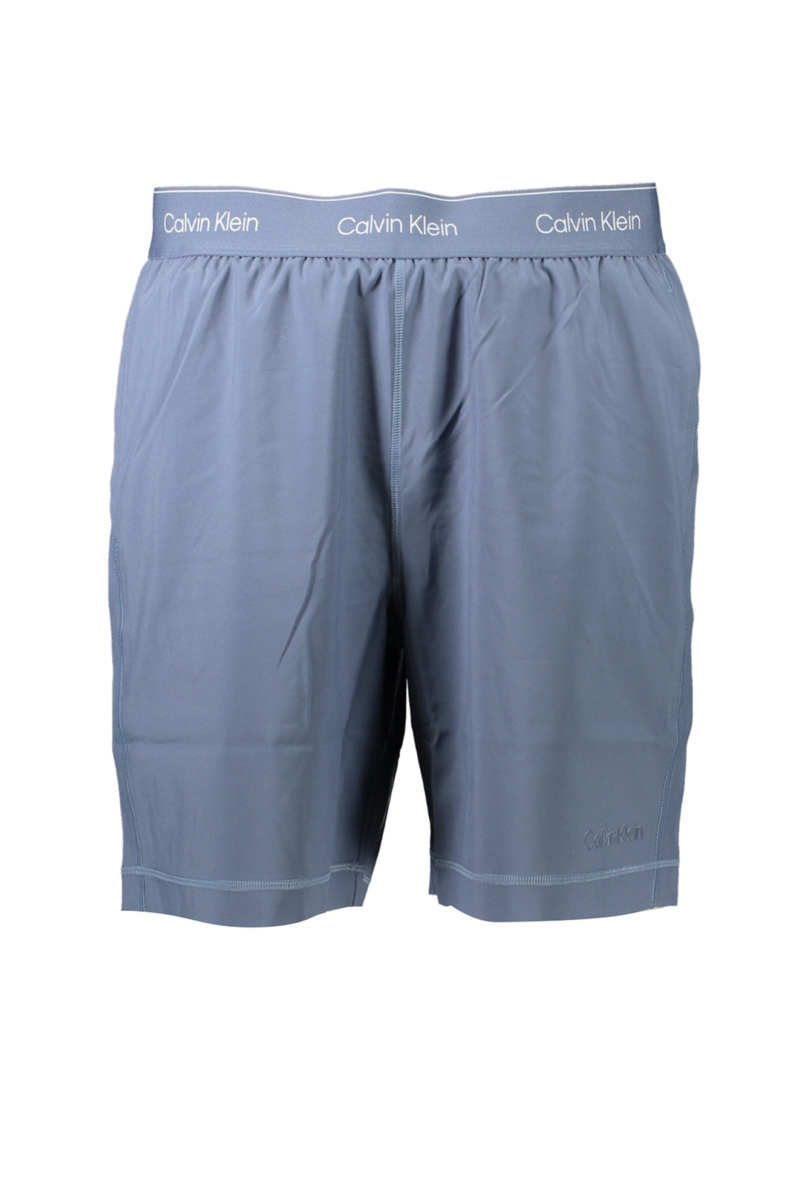 NIEBIESKIE KRÓTKIE SPODNIE MĘSKIE CALVIN KLEIN