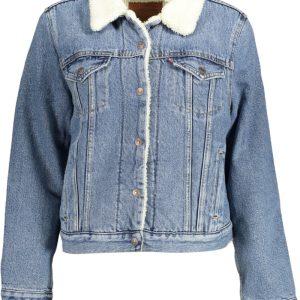 JASNONIEBIESKA DAMSKA KURTKA JEANSOWA LEVI'S