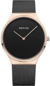 Zegarek BERING 12138-166. Kwarcowy, Kolor czarny. Kobieta.