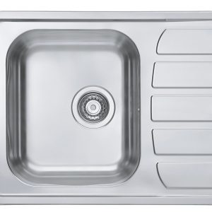 Alveus ZOOM MAXIM 10 SAT 61,5x50 1K zlew wpuszczany z syfonem