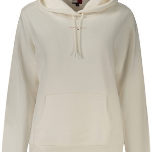 TOMMY HILFIGER BLUZA DAMSKA Z ROZPINANYM NA ZAMEK BIAŁA