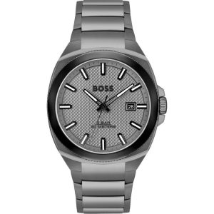 Zegarek BOSS 1514137. Kwarcowy, Kolor szary. Mężczyzna.