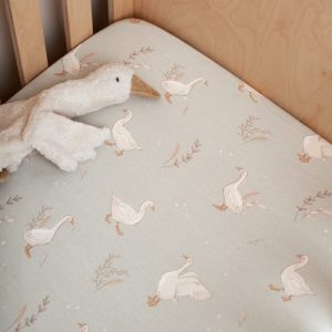 ColorStories prześcieradło Happy Goose Olive 120x60cm