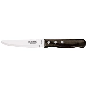 Tramontina POLYWOOD FSC CARNE JUMBO P/TONDA (Meat knife) CM.12,5 21115/095 Brown