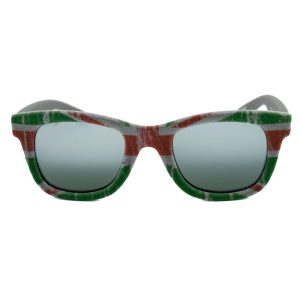 Okulary ITALIA INDEPENDENT 0090V-ITA-000. Okulary przeciwsłoneczne, Kolor zielony szary. Kobieta.