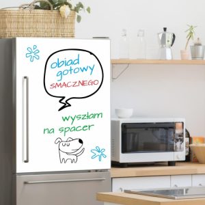 Tablica suchościeralna na lodówkę