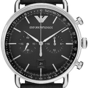 Męski Zegarek Emporio Armani Aviator AR11143 – Sportowy Chronograf