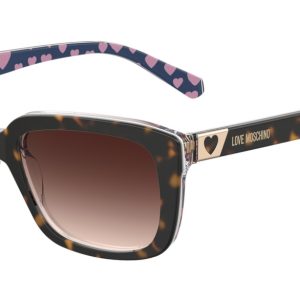 Okulary LOVE MOSCHINO MOL042S086F3H. Okulary przeciwsłoneczne, Kolor brązowy. Kobieta.