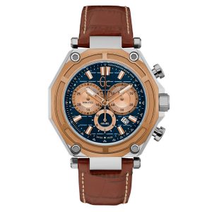 Zegarek GC X10005G7S. Kwarcowy, Kolor niebieski. Mężczyzna.