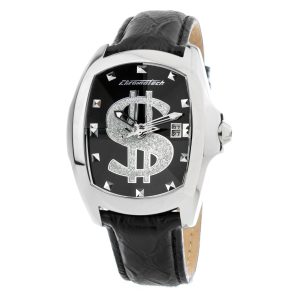 Zegarek CHRONOTECH CT7896M-103. Kwarcowy, Kolor czarny. Mężczyzna.