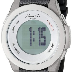 Zegarek KENNETH COLE 10023867. Kwarcowy, Kolor szary. Unisex.