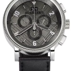 Zegarek BURBERRY BU7683. Kwarcowy, Kolor szary. Mężczyzna.