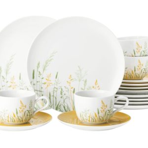SELTMANN MEADOW GRASSES CURRY Serwis kawowy dla 6 osób