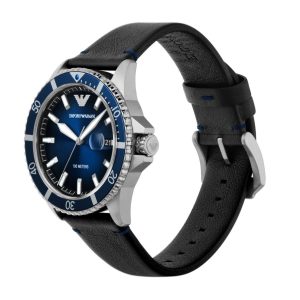 Zegarek ARMANI AR11516. Kwarcowy, Kolor niebieski. Mężczyzna.
