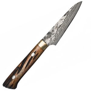 Takeshi Saji YBB Ręcznie kuty nóż do obierania 9 cm VG-10