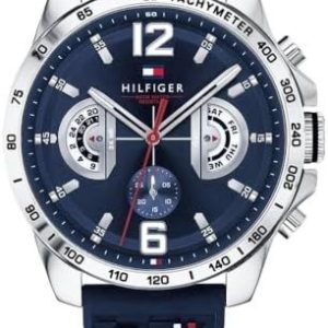 Męski Zegarek Tommy Hilfiger Chase 1791476 – Sportowa Elegancja w Granacie