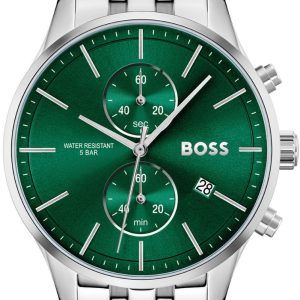 Zegarek BOSS 1513975. Kwarcowy, Kolor zielony. Mężczyzna.