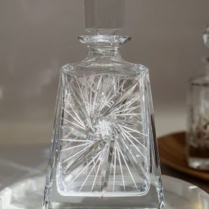 Crystal Julia Karafka kryształowa do whisky brandy koniaku Młynek