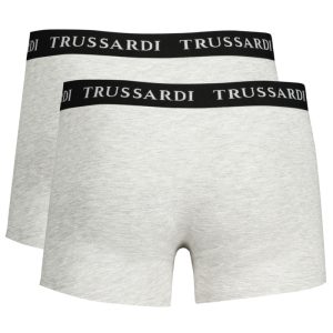 BIAŁY BOKSER MĘSKI TRUSSARDI