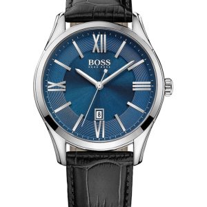 Zegarek BOSS 1513386. Kwarcowy, Kolor niebieski. Mężczyzna.