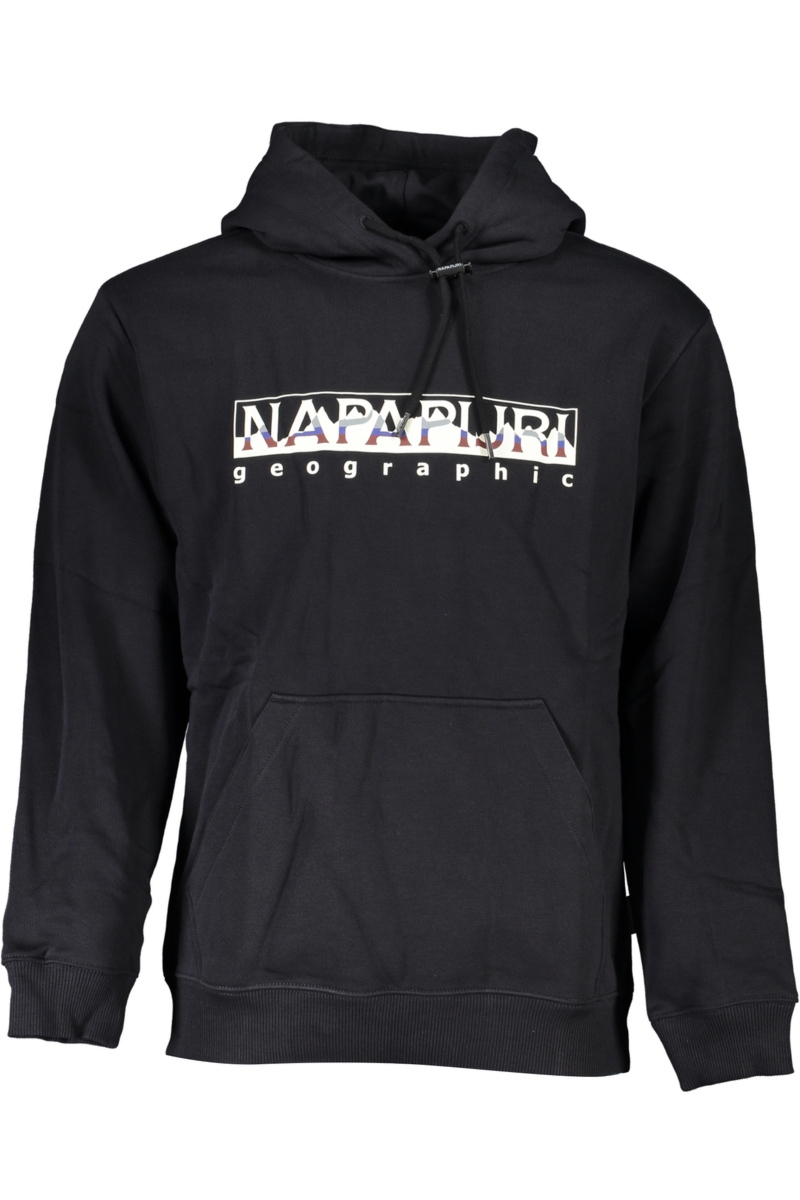 NAPAPIJRI MĘSKA BLUZA BEZ ZAMKU, CZARNA