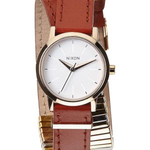 Zegarek NIXON A403-1675-00. Kwarcowy, Kolor biały. Kobieta.