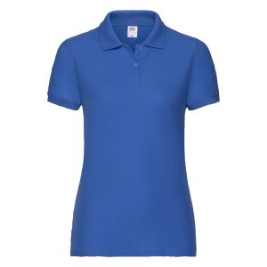 Koszulka Polo Damska 65-35 - Niebieski