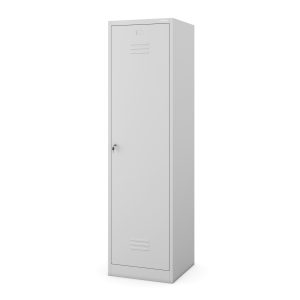 Metalowa szafa gospodarcza AGNES, 500 x 1850 x 500 mm, szara