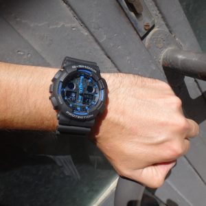 ZEGAREK MĘSKI CASIO G-SHOCK GA-100-1A2ER (zd135b) + BOX