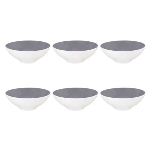 SELTMANN LIFE FASHION ELEGANT GREY Zestaw 6 miseczek 14.5 cm