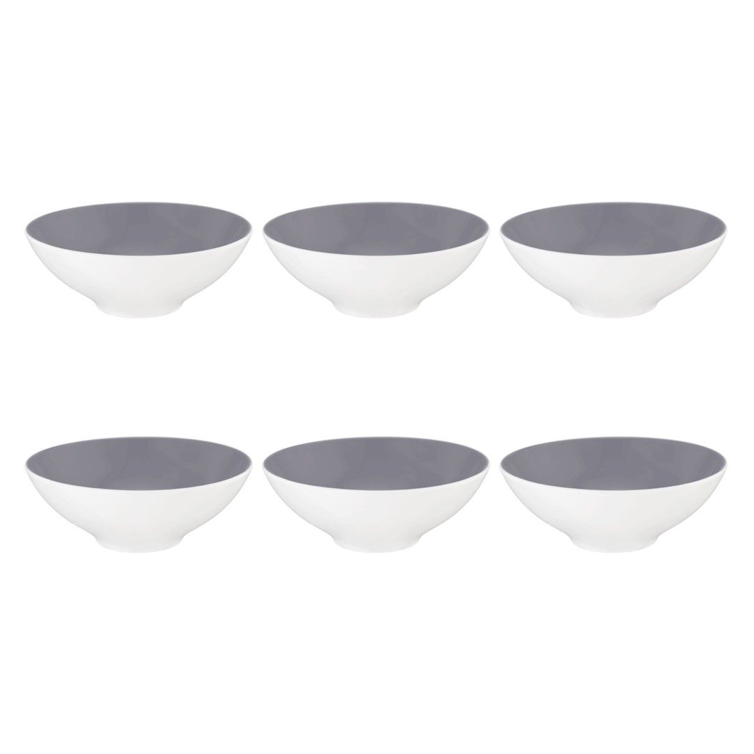 SELTMANN LIFE FASHION ELEGANT GREY Zestaw 6 miseczek 14.5 cm