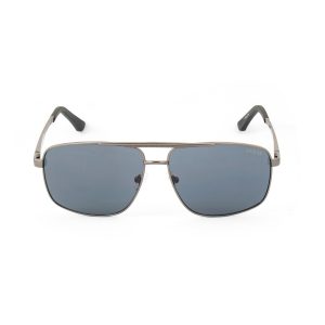 Okulary GUESS GO00063-5909A. Okulary przeciwsłoneczne, Kolor szary. Mężczyzna.