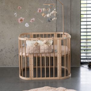 Łóżeczka okrągłe i owalne